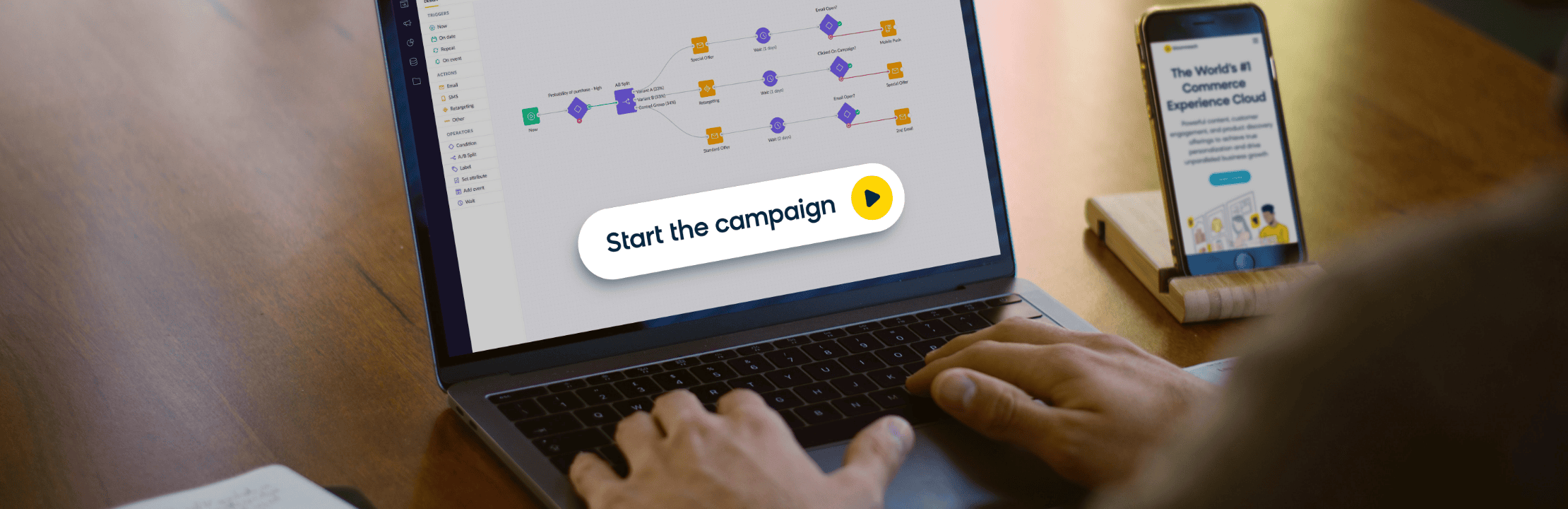 Sekwencje w ActiveCampaign Ekran ActiveCampaign pokazujący sekwencje emaili i scoring leadów